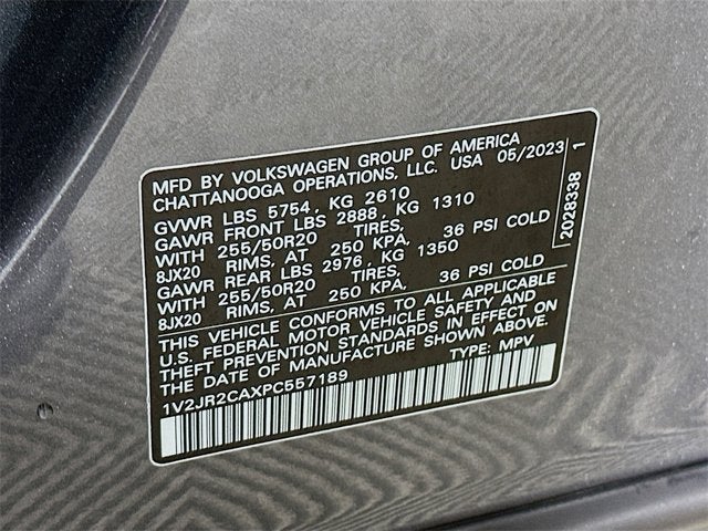 2023 Volkswagen Atlas 3.6L V6 SE w/Technology