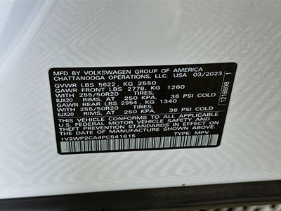 2023 Volkswagen Atlas 2.0T SE w/Technology