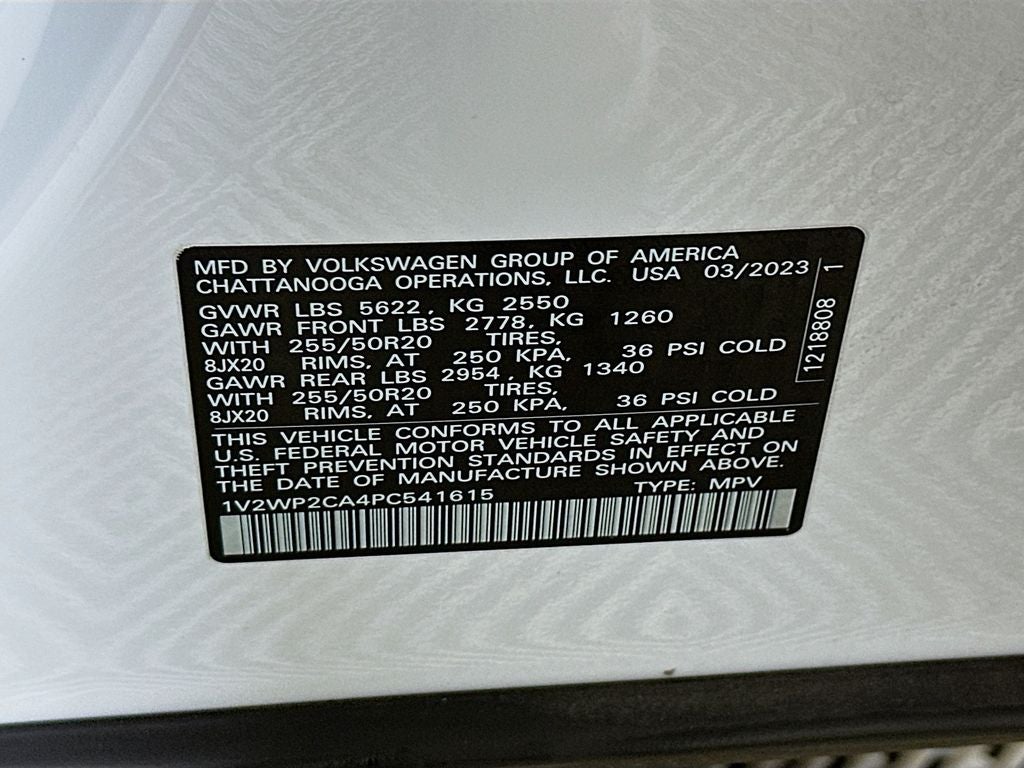 2023 Volkswagen Atlas 2.0T SE w/Technology