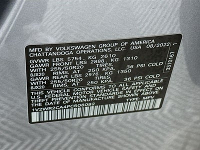 2023 Volkswagen Atlas 3.6L V6 SE w/Technology