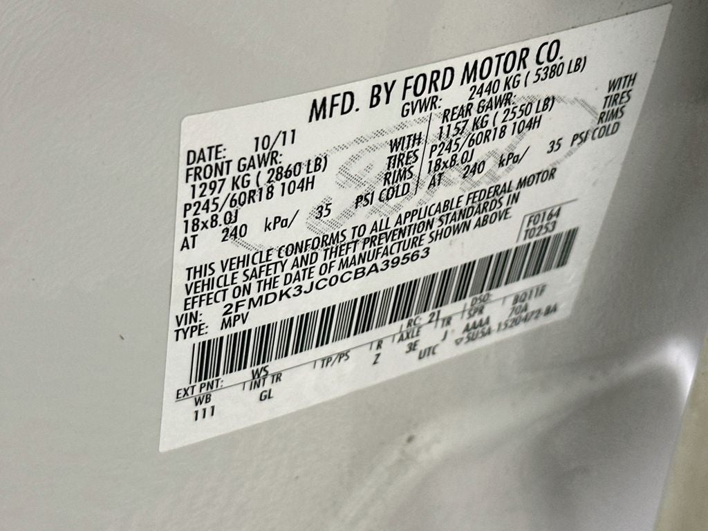 2012 Ford Edge SEL