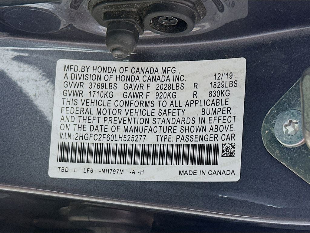 2020 Honda Civic LX