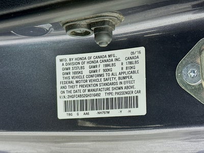 2016 Honda Civic LX