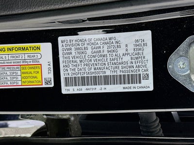 2025 Honda Civic Sport