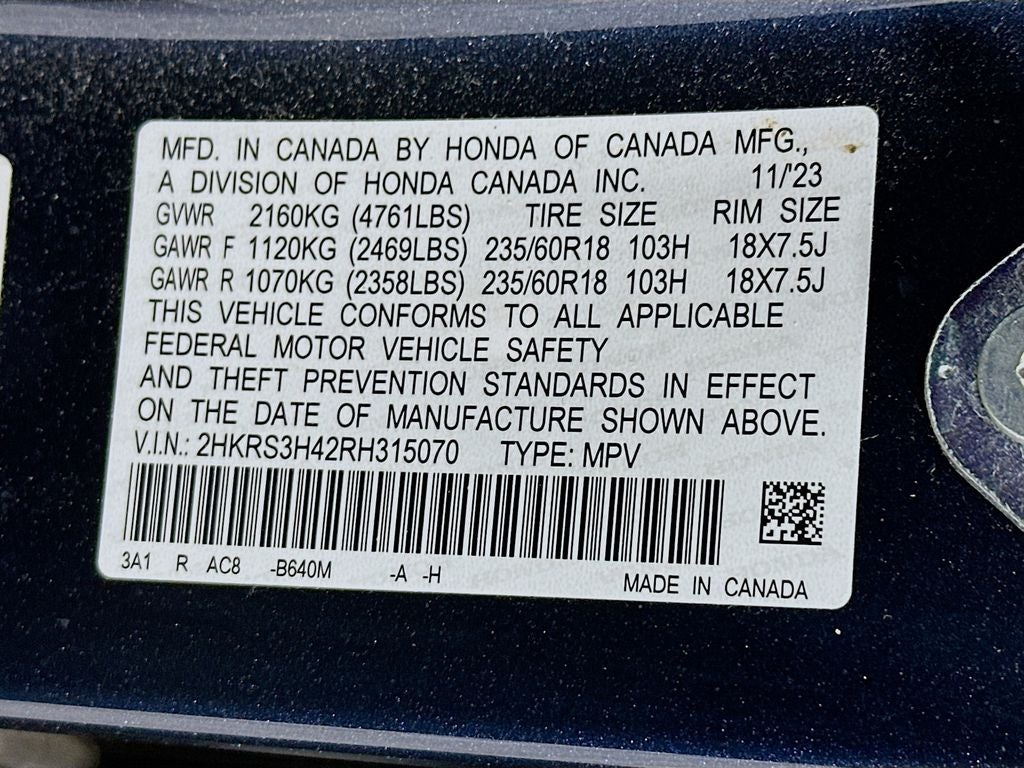 2024 Honda CR-V EX
