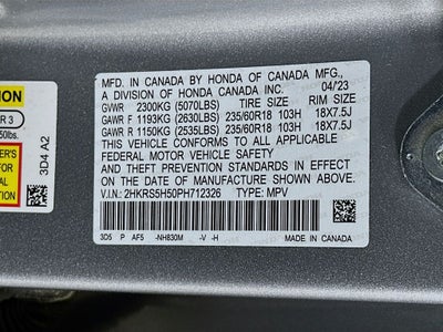 2023 Honda CR-V Hybrid Sport