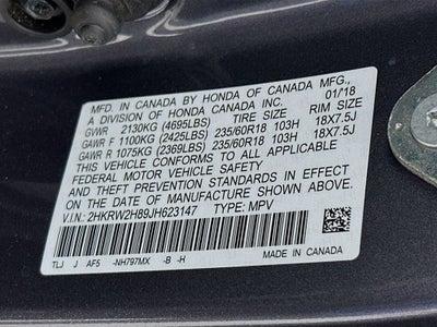 2018 Honda CR-V EX-L