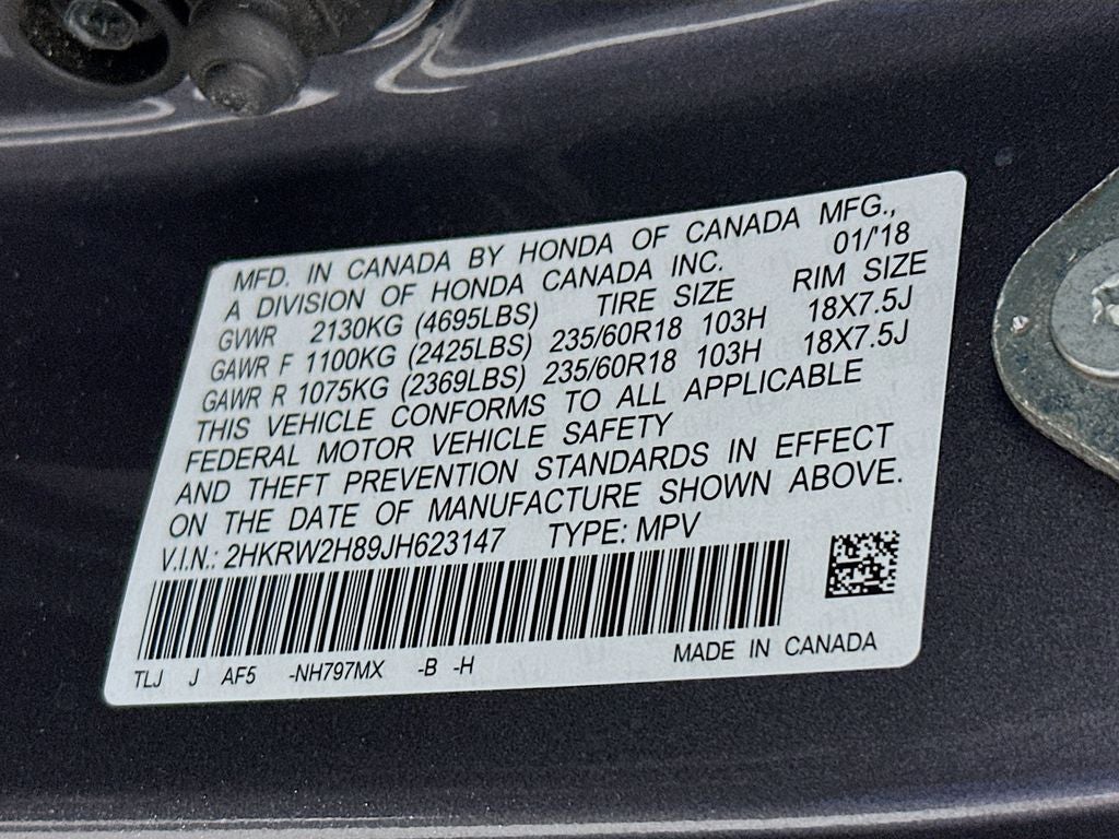 2018 Honda CR-V EX-L