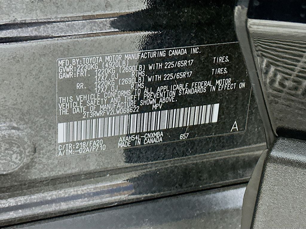 2020 Toyota RAV4 Hybrid XLE