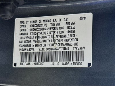 2014 Honda CR-V LX