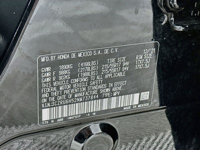 2022 Honda HR-V EX