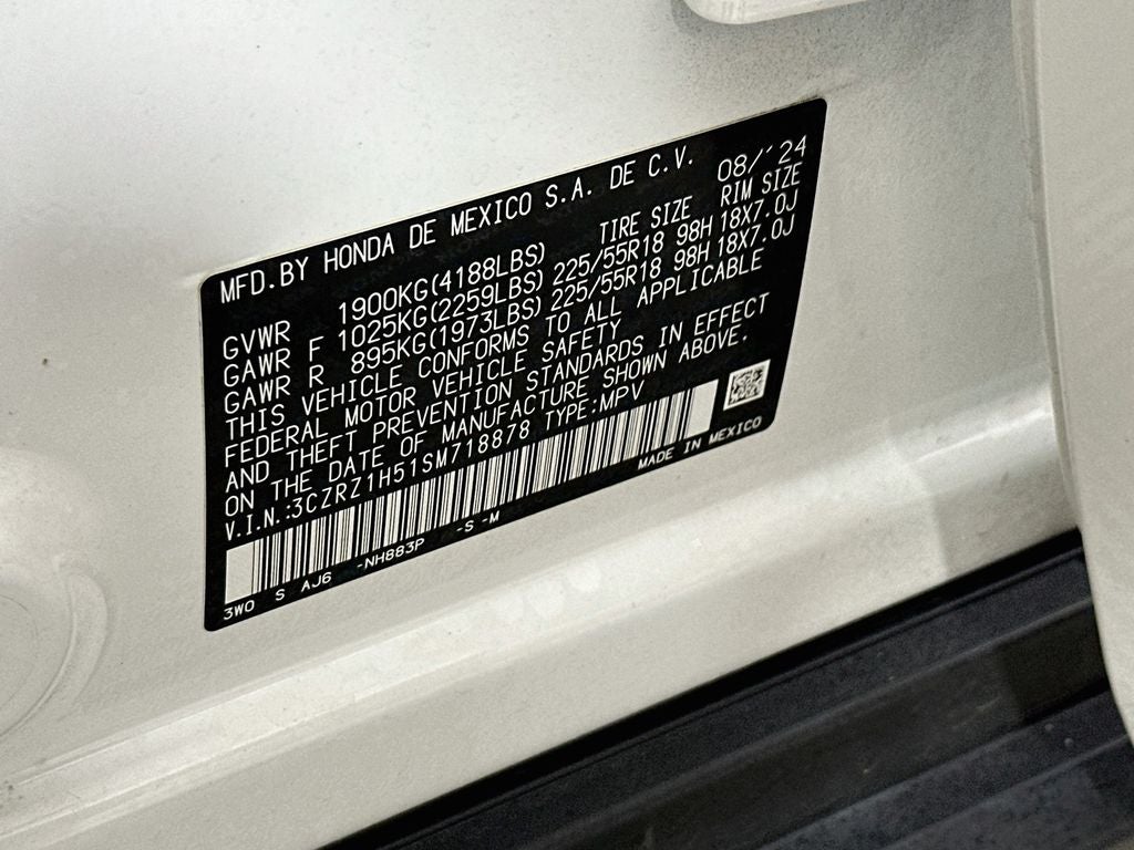 2025 Honda HR-V Sport