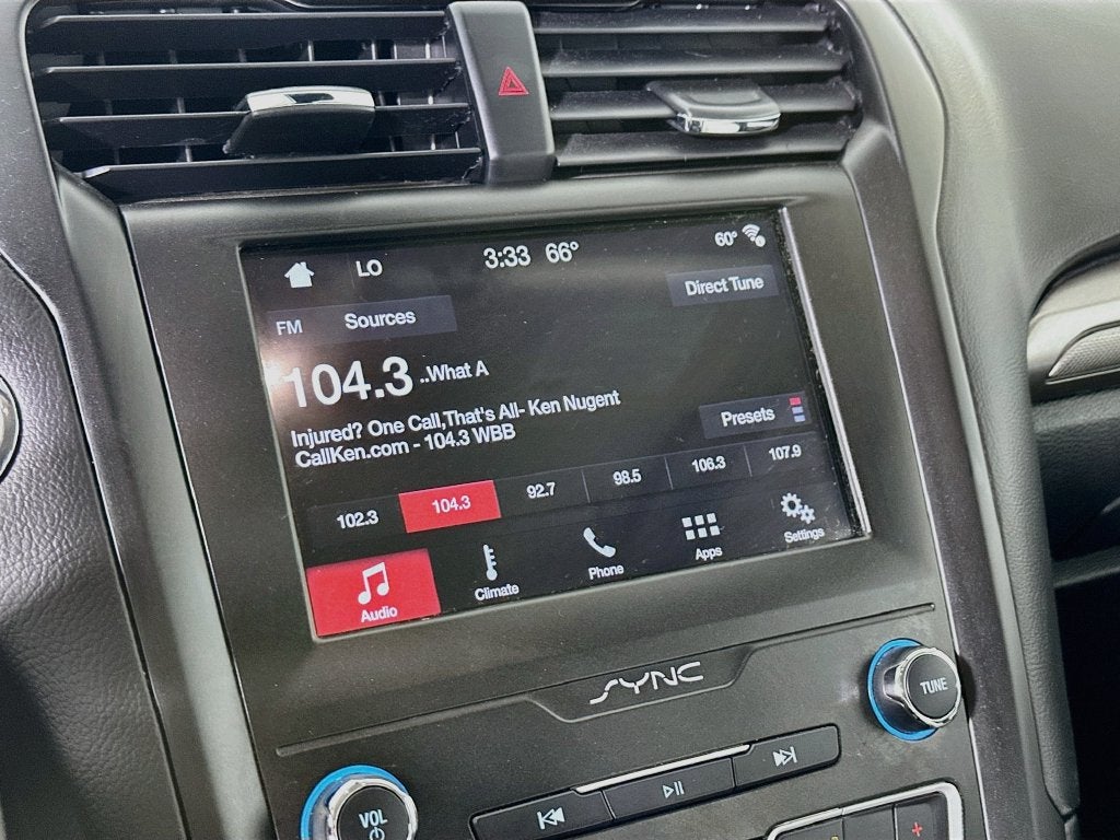 2019 Ford Fusion SE