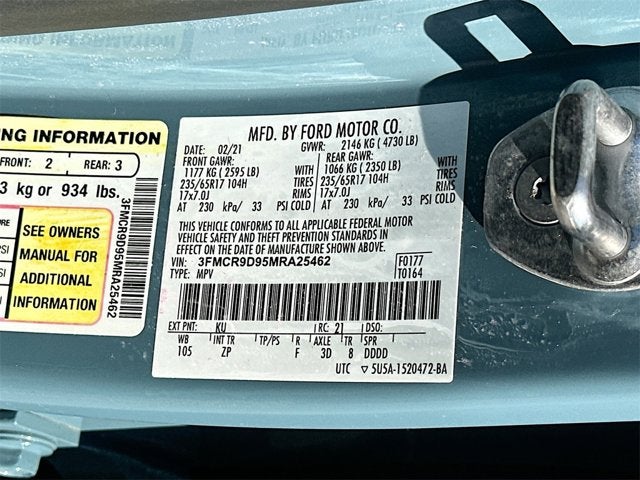 2021 Ford Bronco Sport Badlands