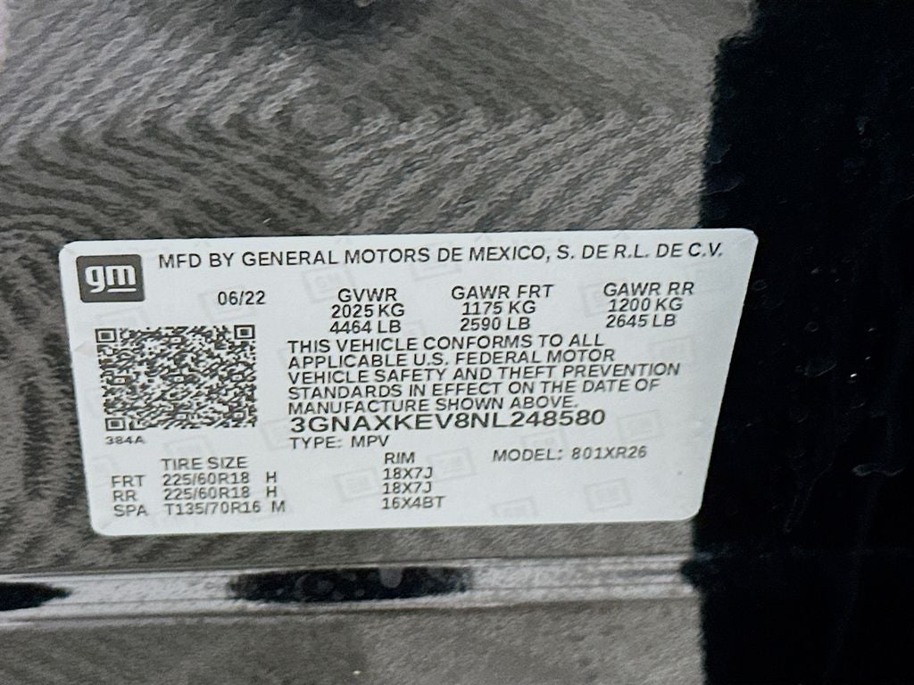 2022 Chevrolet Equinox LT