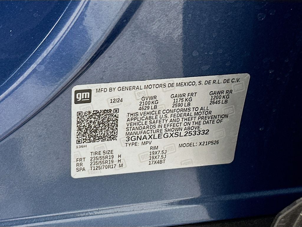 2025 Chevrolet Equinox RS