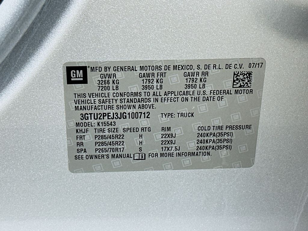 2018 GMC Sierra 1500 Denali