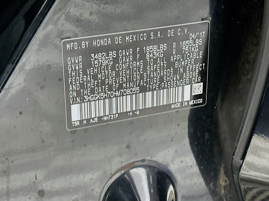 2017 Honda Fit EX