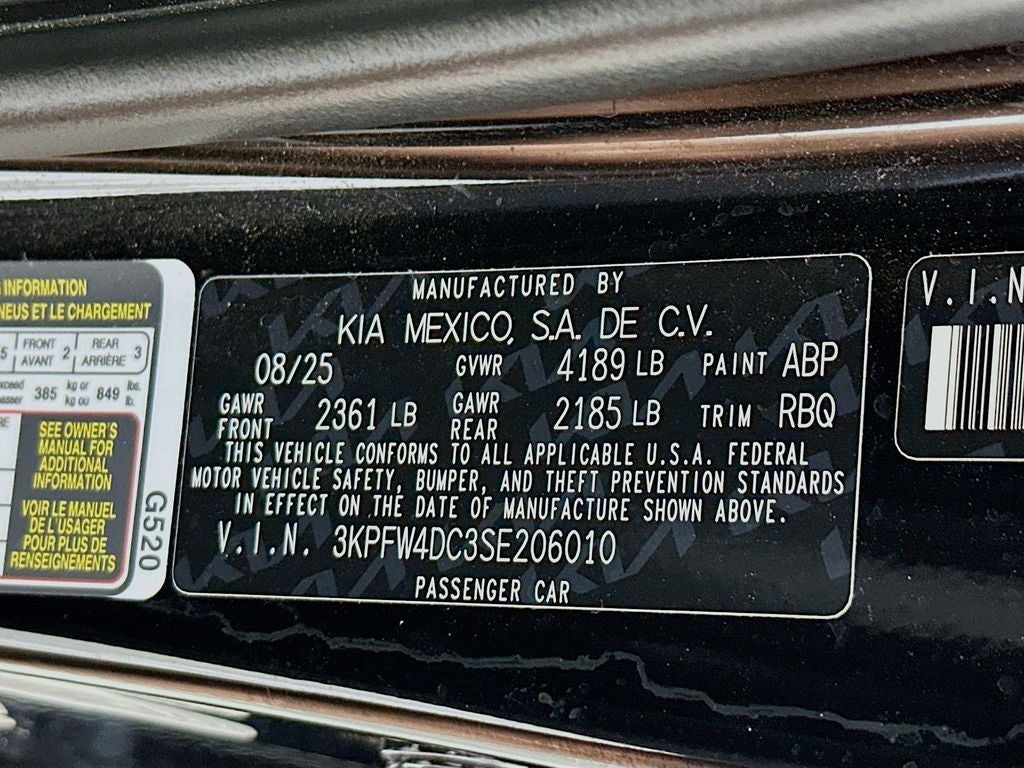 2025 Kia K4 GT-Line Turbo