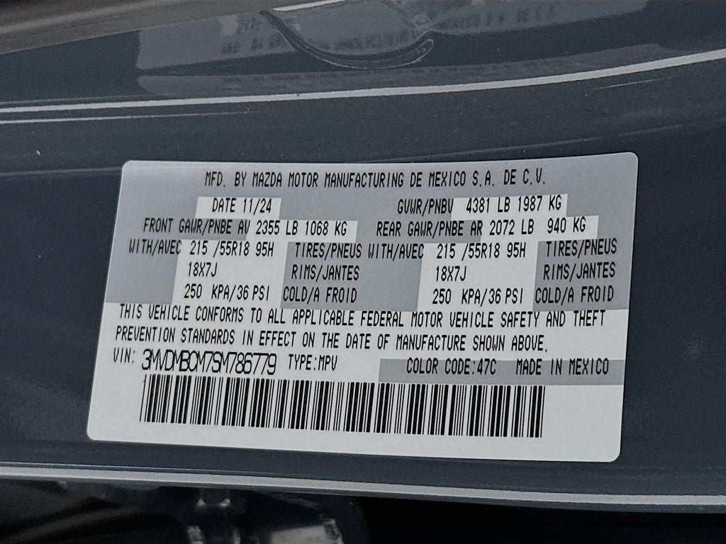 2025 Mazda Mazda CX-30 2.5 S Carbon Edition