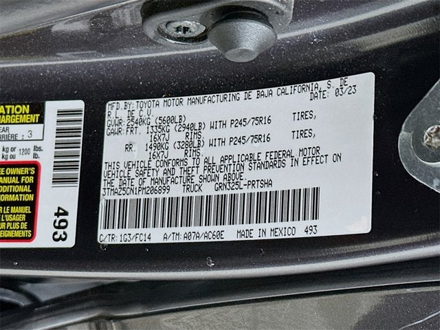 2023 Toyota Tacoma 2WD SR5