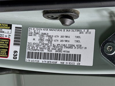 2023 Toyota Tacoma 4WD SR5