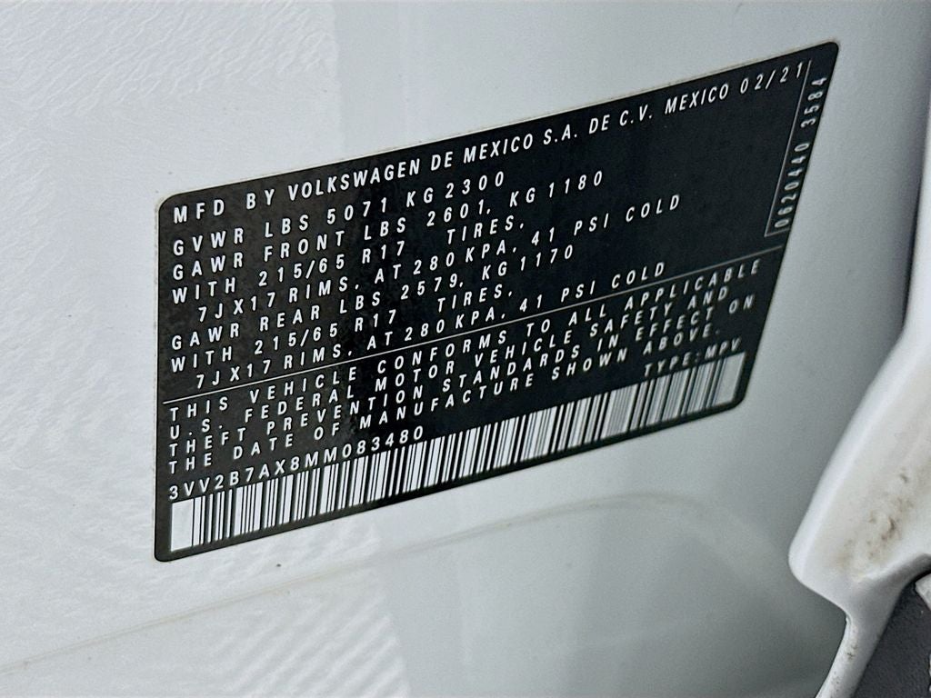 2021 Volkswagen Tiguan SE