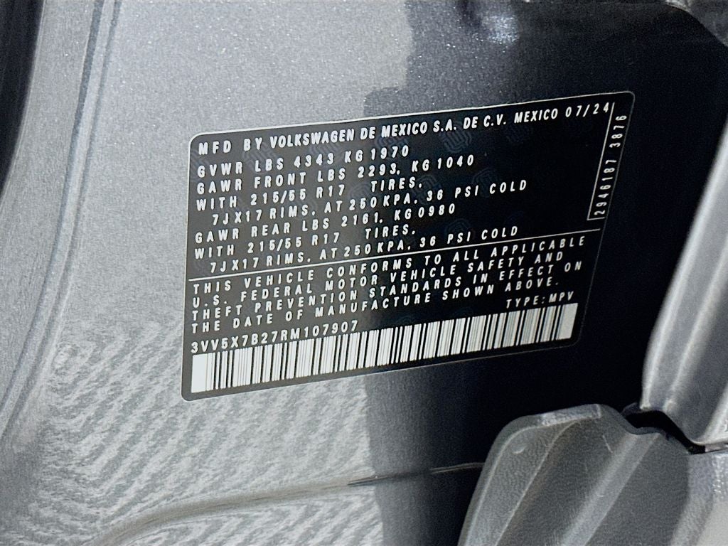 2024 Volkswagen Taos 1.5T S