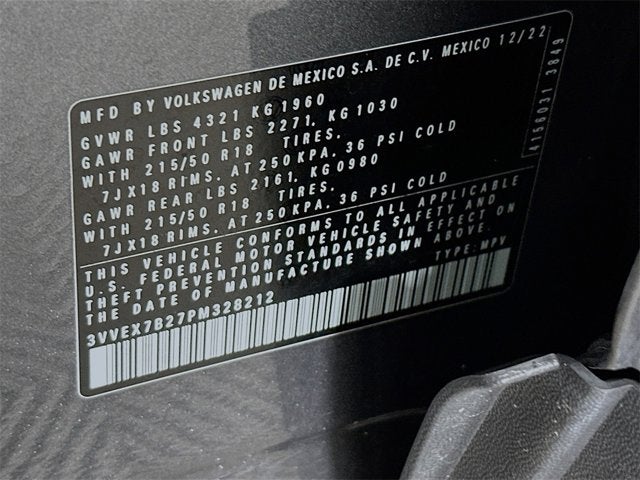 2023 Volkswagen Taos SE