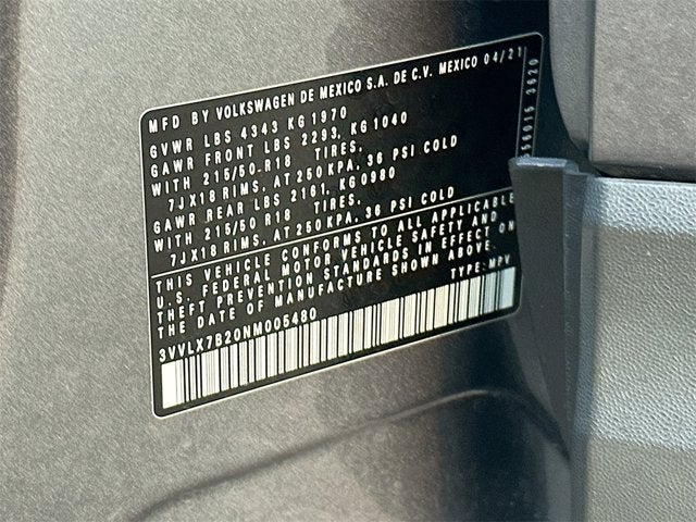 2022 Volkswagen Taos SE