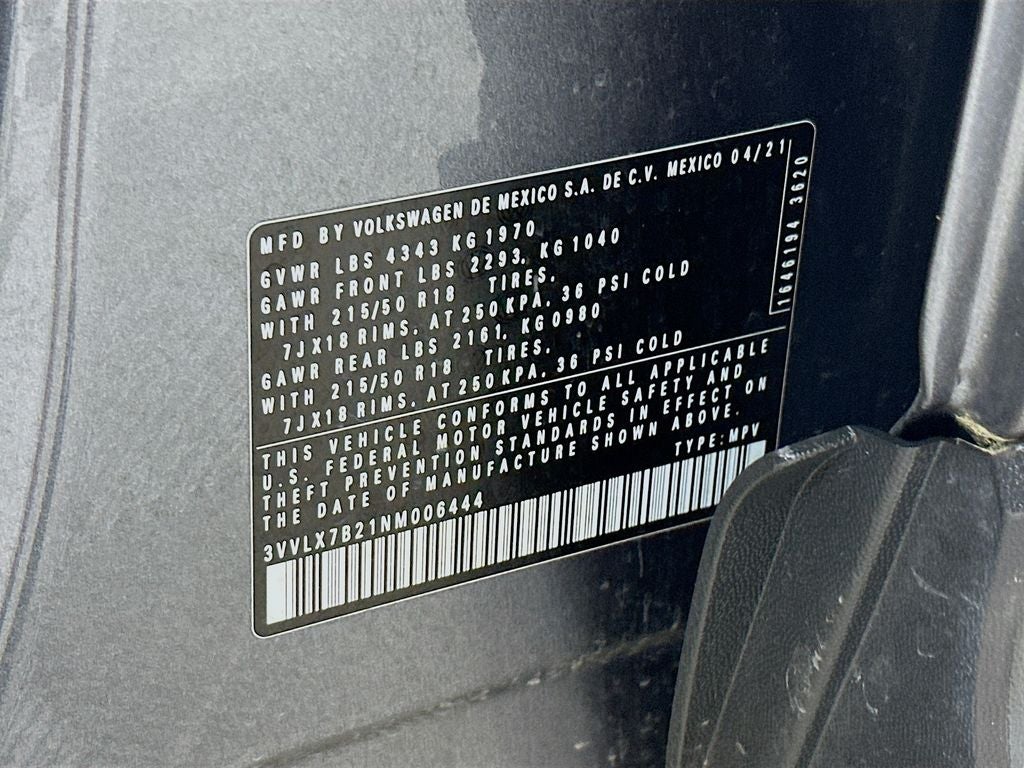2022 Volkswagen Taos 1.5T SE
