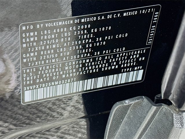 2022 Volkswagen Taos SE