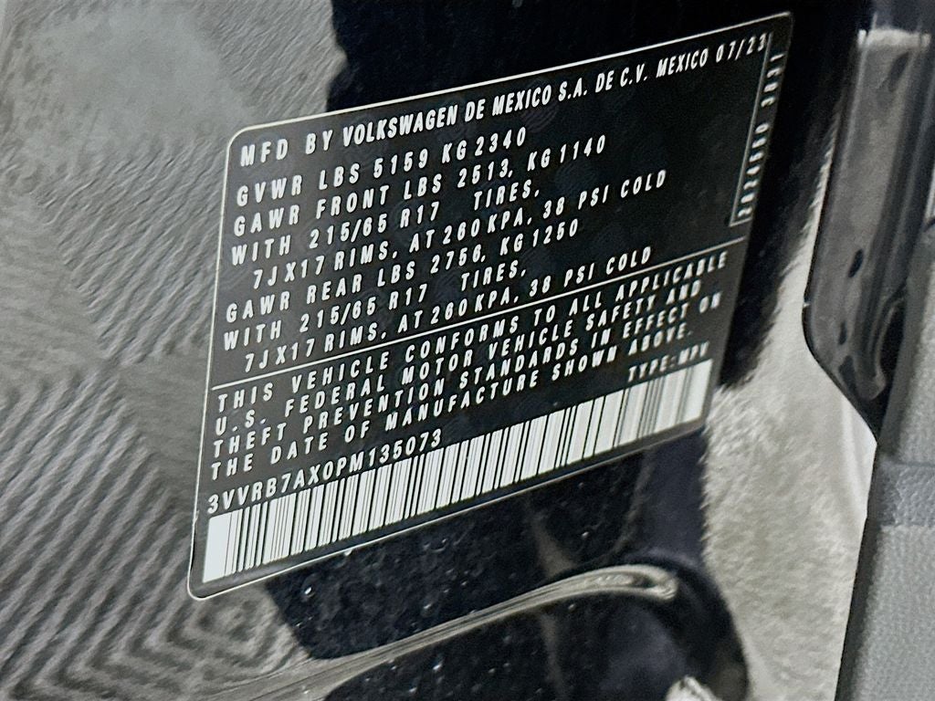 2023 Volkswagen Tiguan 2.0T S