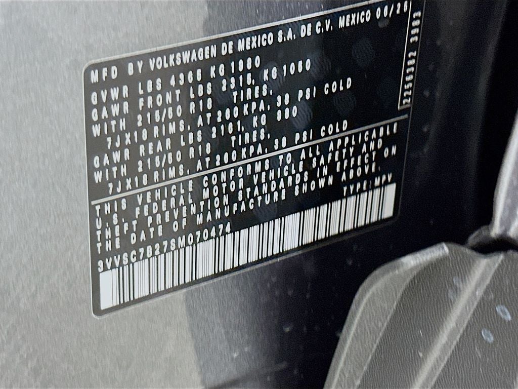 2025 Volkswagen Taos 1.5T SE