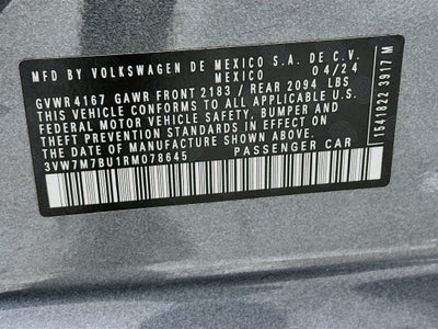 2024 Volkswagen Jetta 1.5T SE