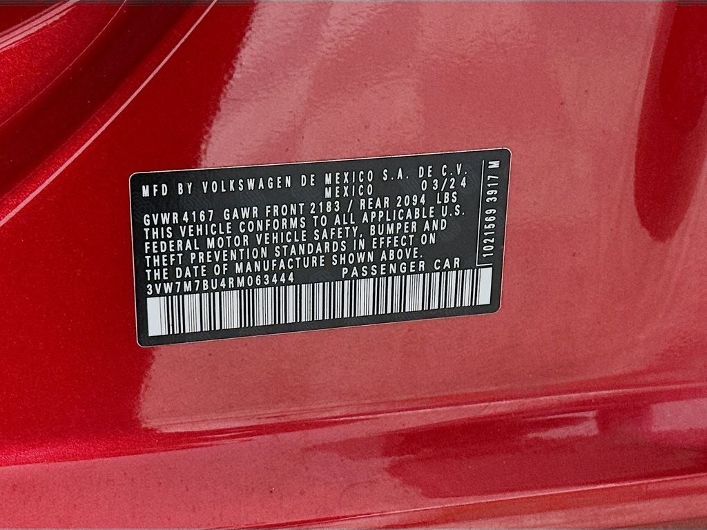 2024 Volkswagen Jetta 1.5T SE