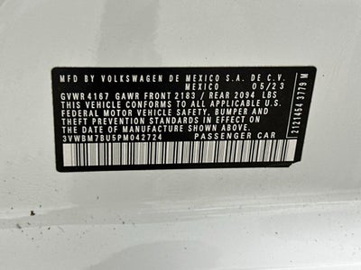 2023 Volkswagen Jetta 1.5T Sport