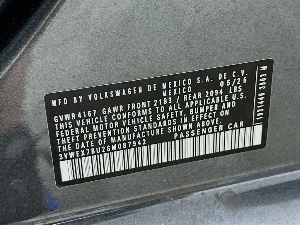 2025 Volkswagen Jetta 1.5T SE