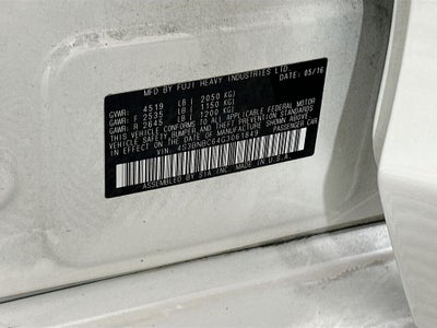 2016 Subaru Legacy 2.5i Premium