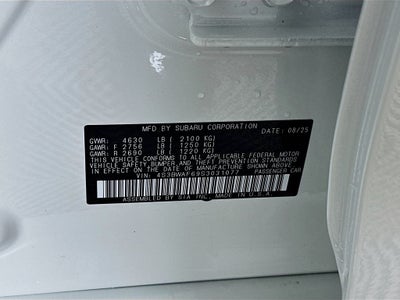 2025 Subaru Legacy Premium