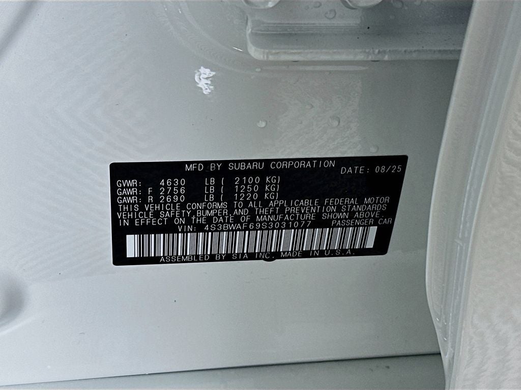 2025 Subaru Legacy Premium