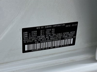 2023 Subaru Impreza Base