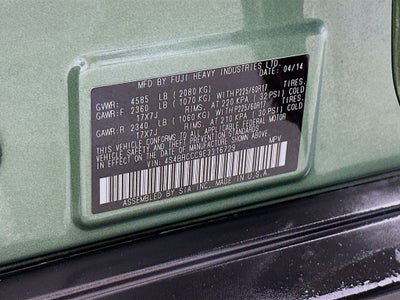 2014 Subaru Outback 2.5i Premium