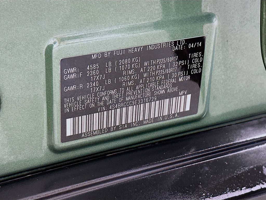 2014 Subaru Outback 2.5i Premium
