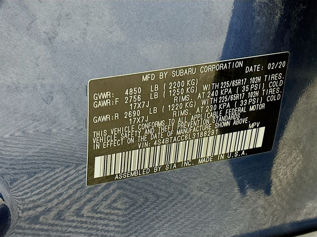 2020 Subaru Outback Premium