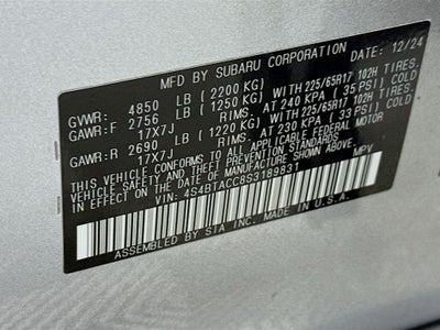 2025 Subaru Outback Premium