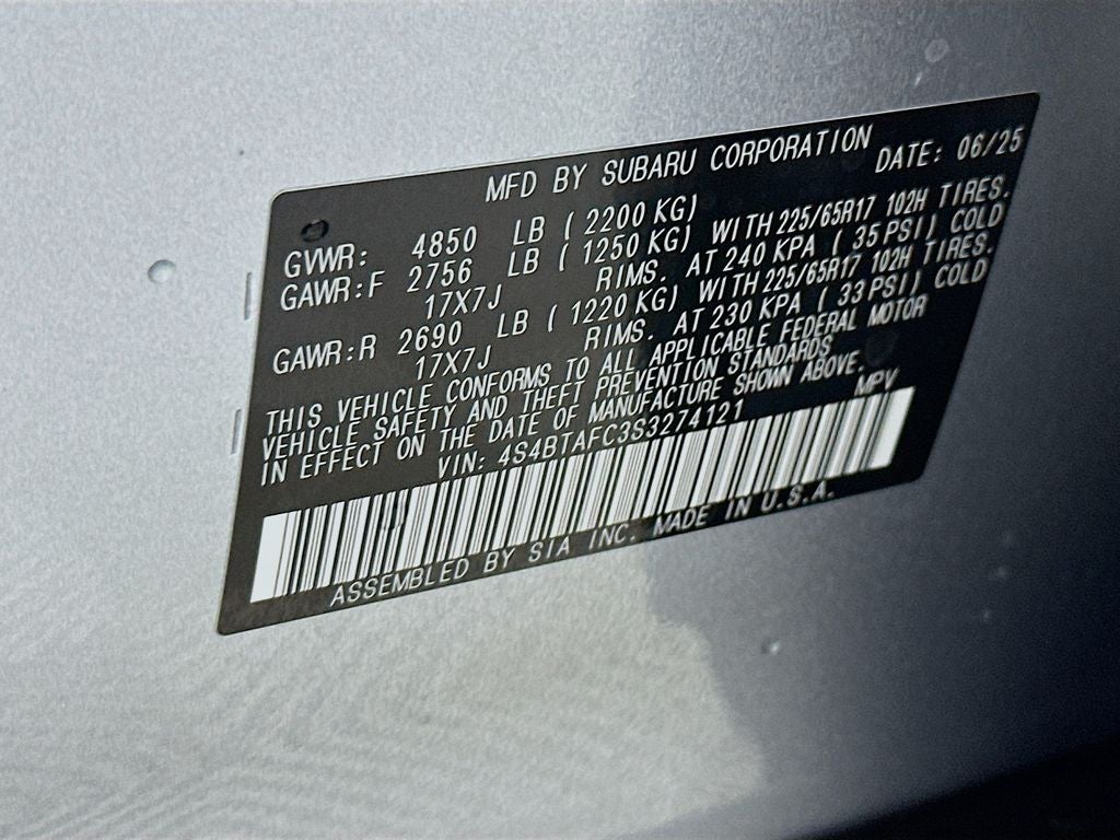 2025 Subaru Outback Premium