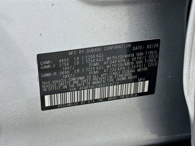 2025 Subaru Outback Onyx Edition