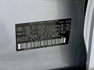 2020 Subaru Outback Limited