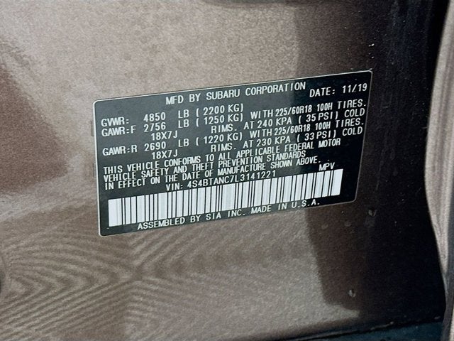 2020 Subaru Outback Limited